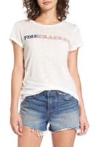 Women's Pst By Project Social T Firecracker Graphic Tee - Ivory