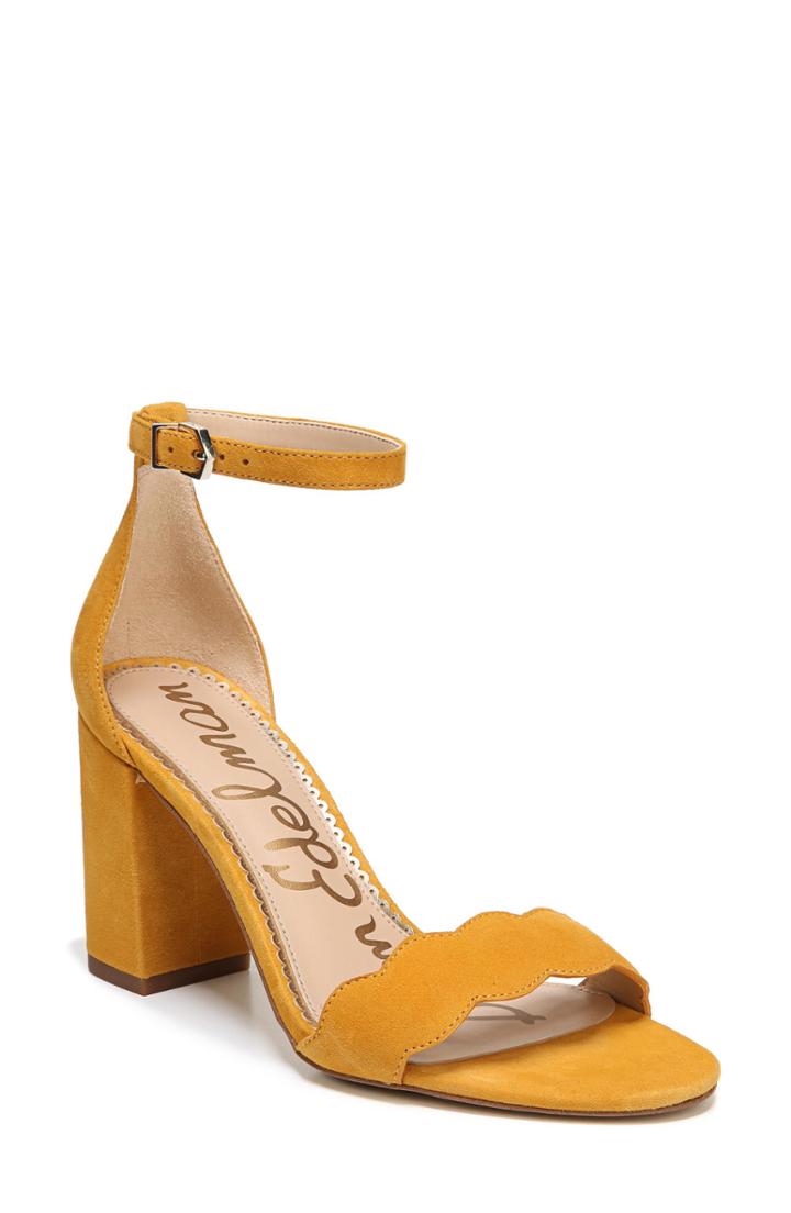 Women's Sam Edelman Odila Sandal .5 M - Yellow