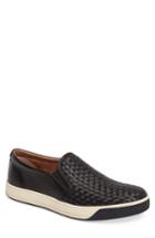 Men's J & M 1850 Allister Slip-on Sneaker .5 M - Black