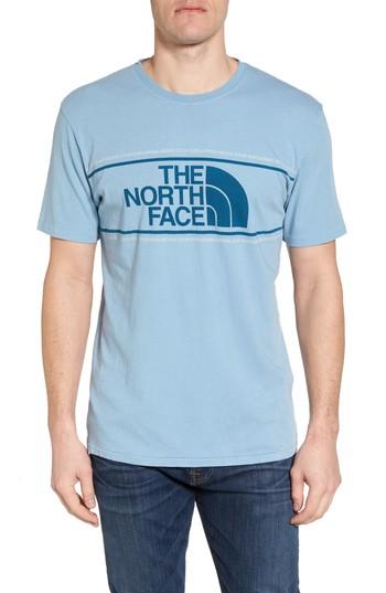Men's The North Face Well Loved Edge To Edge T-shirt - Blue