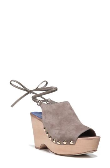 Women's Diane Von Furstenberg Bali Wedge Sandal .5 M - Beige
