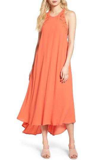 Women's Astr The Label Victoria Maxi Dress - Coral