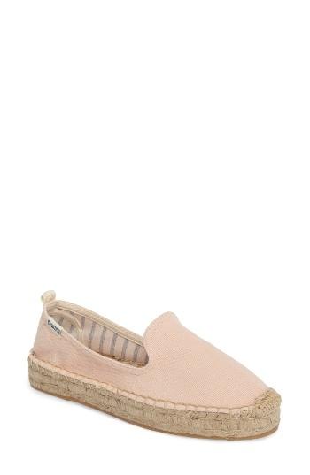 Women's Soludos Platform Espadrille .5 M - Pink
