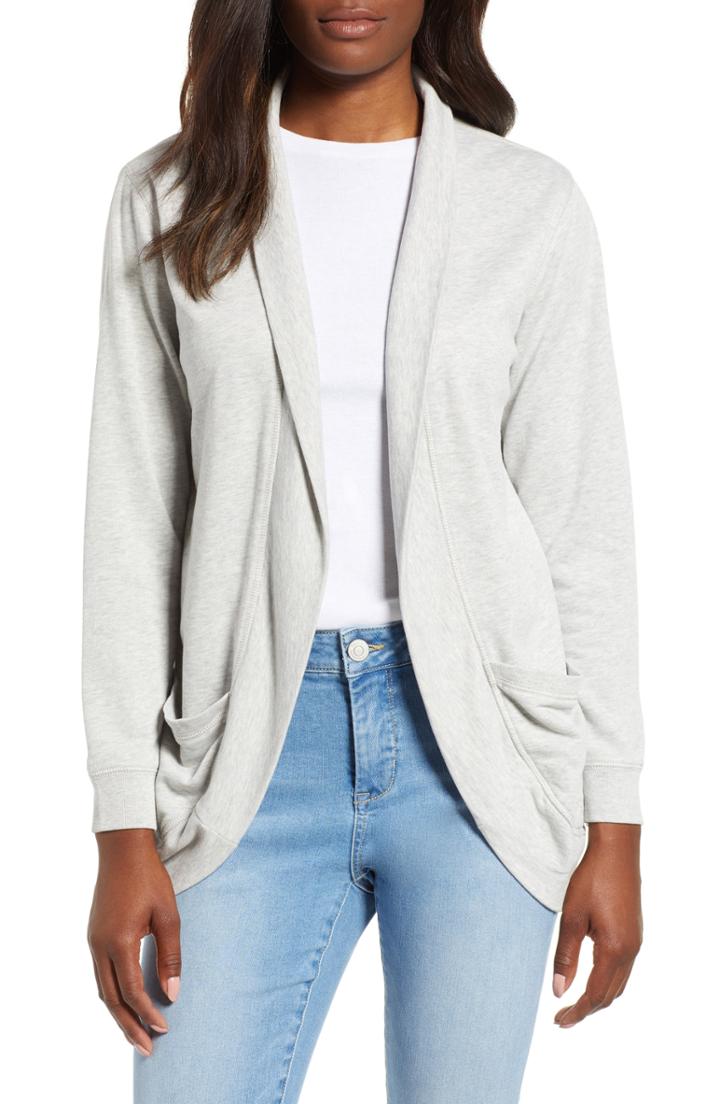 Women's Tommy Bahama Sea Glass Knit Cardigan - Grey
