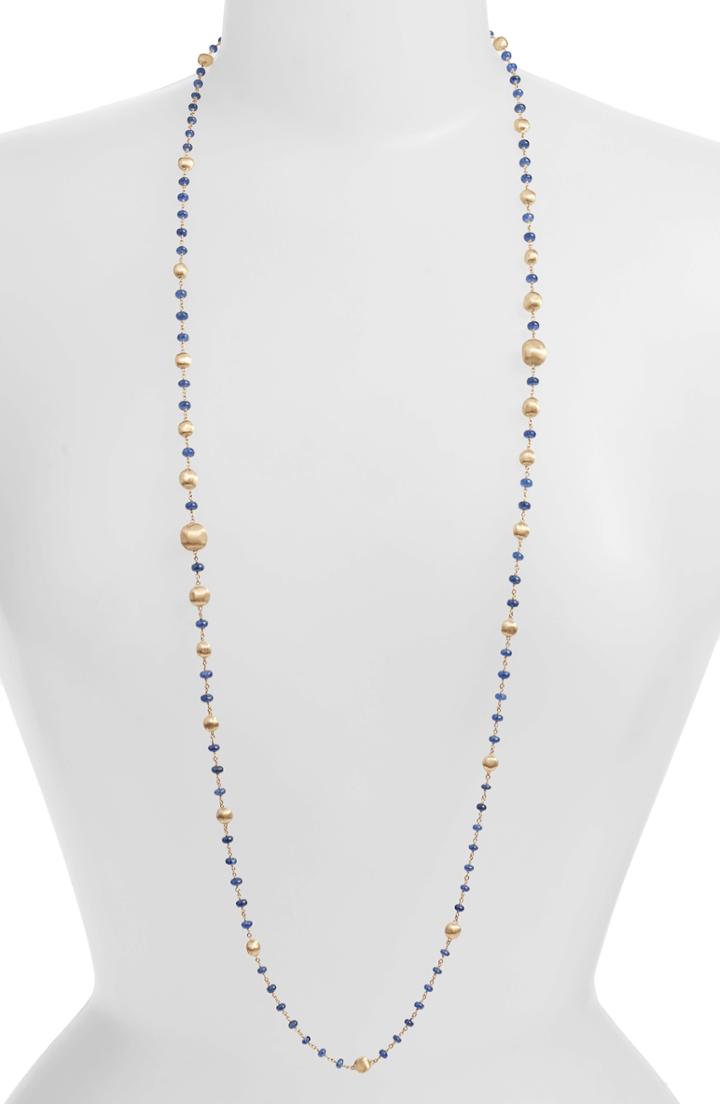 Women's Marco Bicego Africa 18k Sapphire Long Necklace