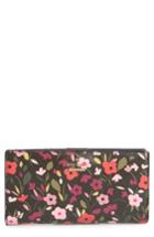 Women's Kate Spade New York Cameron Street - Stacy Boho Floral Wallet - Black