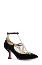Women's Gucci Taide Embellished Pump .5us / 37.5eu - Black