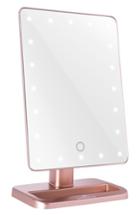 Impressions Vanity Co. Touch Xl Dimmable Led Makeup Mirror With Removable 5x Mirror, Size - Rose Gold
