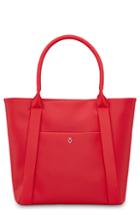 Vessel Signature 2.0 Faux Leather Medium Tote - Red