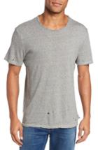 Men's Ag Ramsey Shredded Hem T-shirt - Grey