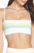 Women's L Space Rebel Bikini Top - White