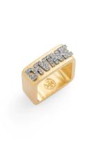 Women's Tory Burch Divine Message Ring