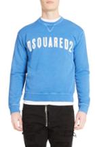 Men's Dsquared2 Logo Sweatshirt - Blue