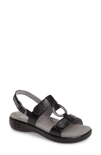 Women's Alegria 'julie' Slingback Sandal -6.5us / 36eu - Black