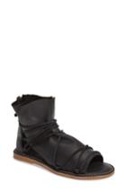 Women's Baske California Lola Peep Toe Bootie M - Black