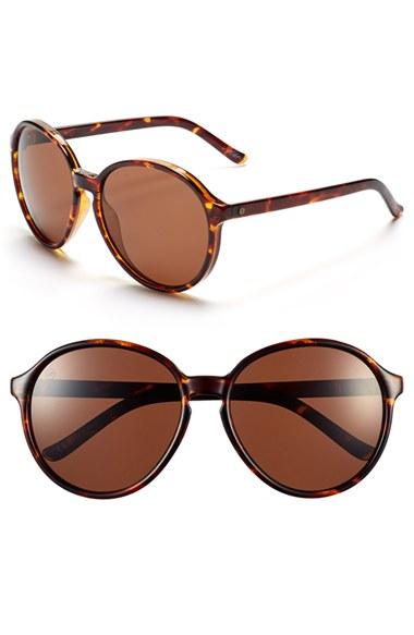 Women's Electric 'riot' 58mm Sunglasses - Tortoise Shell/ Bronze