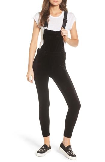 Women's Blanknyc Velvet Overalls