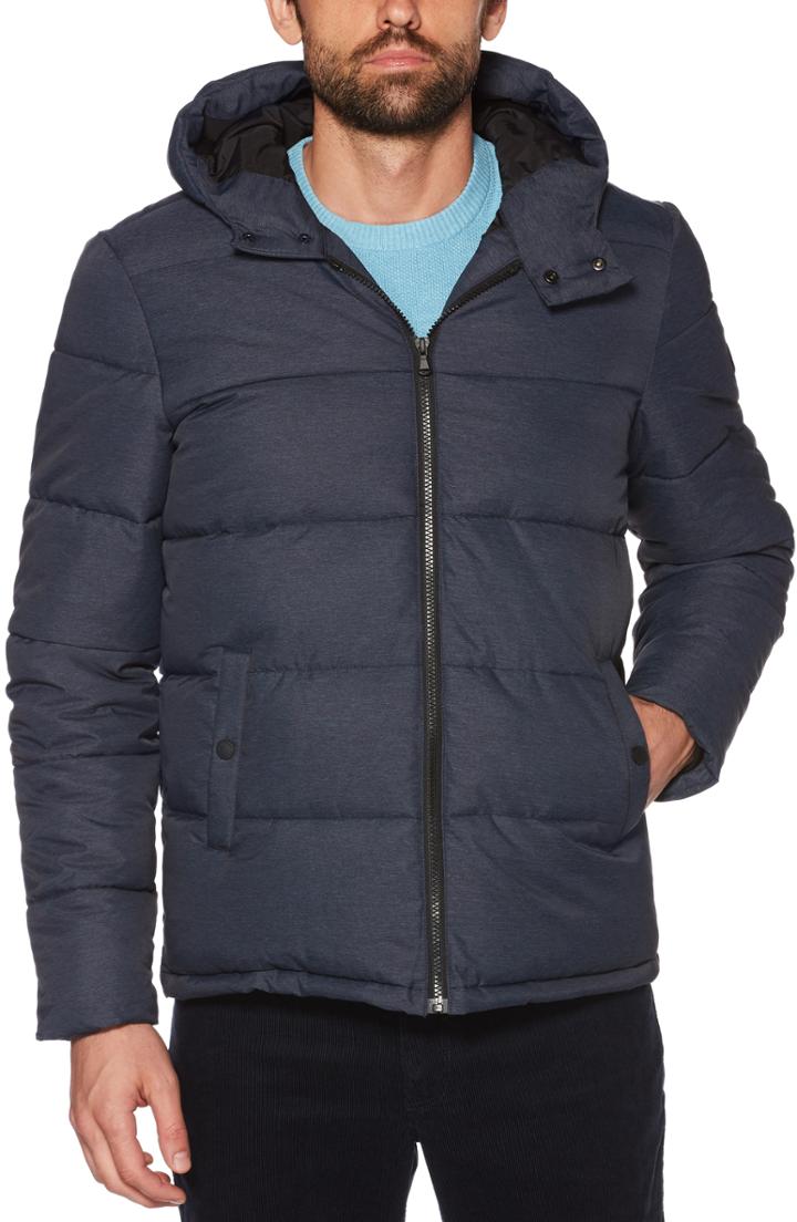 Men's Original Penguin Insulated Puffer Jacket, Size - Blue