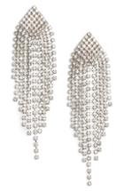 Women's Area Stars Felice Crystal Fringe Chandelier Earrings