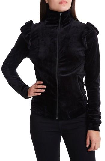 Women's Afrm Arrow Track Jacket - Black