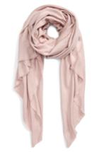 Women's Bp. Solid Oblong Scarf, Size - Pink