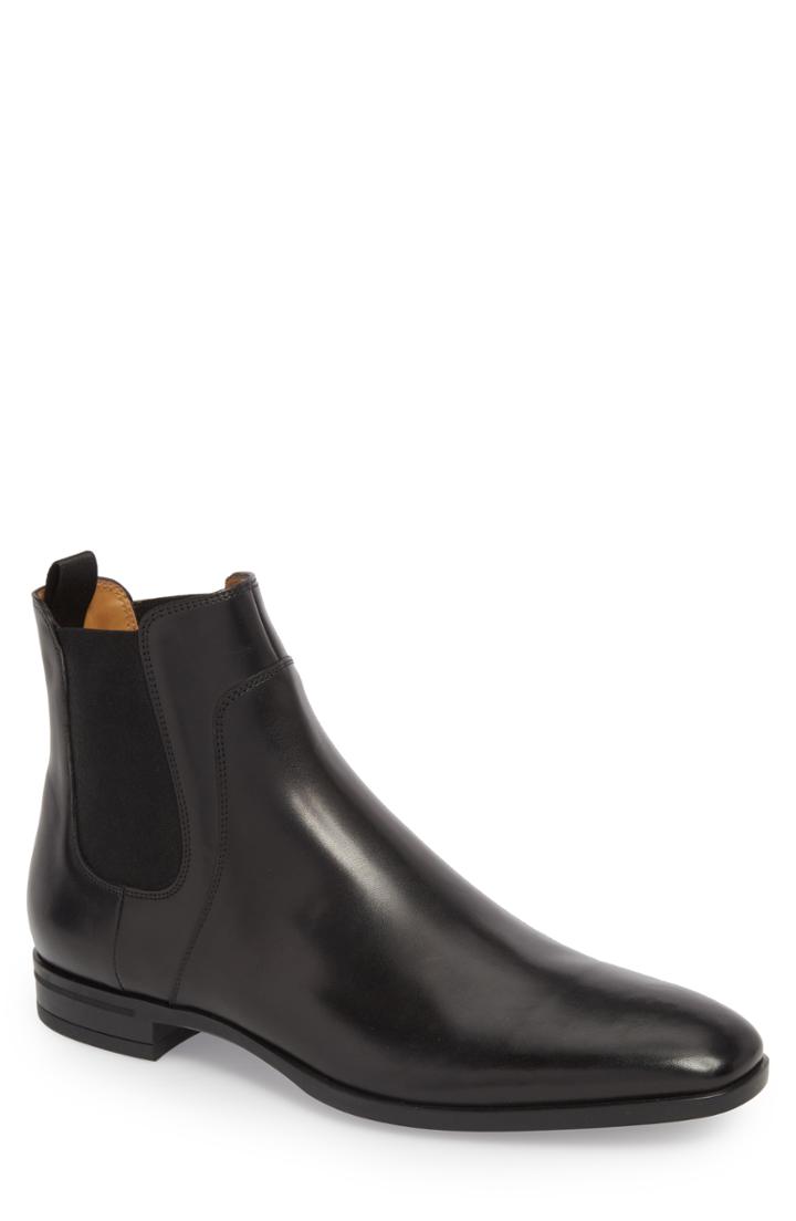 Men's Boss Hugo Boss Portland Mid Chelsea Boot M - Black