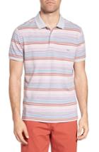 Men's Rodd & Gunn Kingseat Sports Fit Cotton Polo, Size - Purple