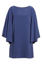 Women's Chelsea28 Butterfly Sleeve Shift Dress - Blue