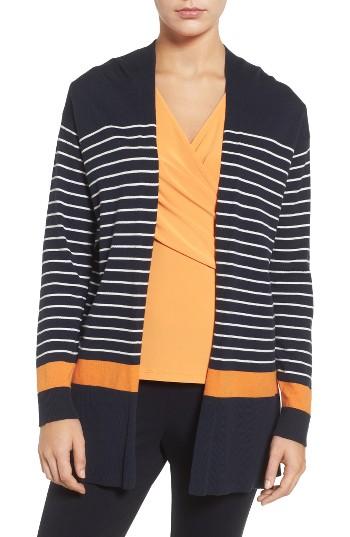 Women's Chaus Stripe Cardigan