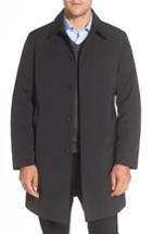Men's Sanyo Leonard Micro Poly Rain Coat R - Black