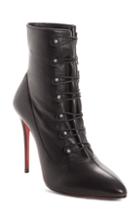 Women's Christian Louboutin French Tutu Pointy Toe Bootie Us / 36eu - Black