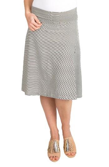 Women's Nom Nola Maternity Skirt - Grey