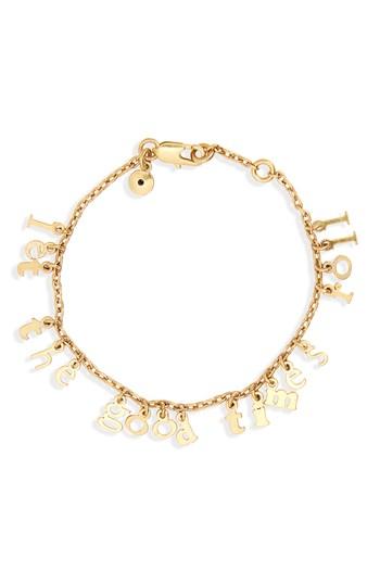 Women's Madewell Let The Good Times Roll Charm Bracelet