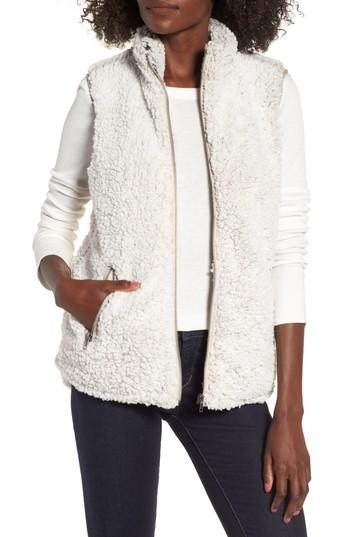 Women's Thread & Supply Arctic Fleece Vest - Ivory