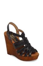 Women's Sbicca Jimena Platform Wedge Sandal B - Black