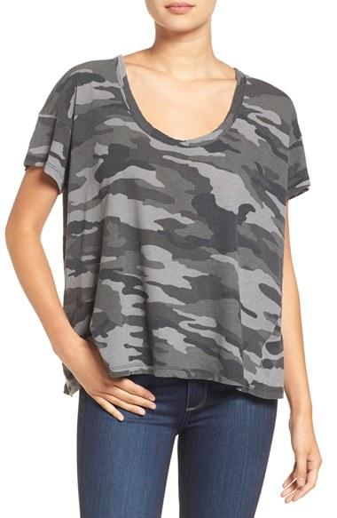 Women's Current/elliott The Slouchy Scoop Tee