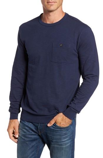 Men's Southern Tide Montford Slub Pocket T-shirt - Blue