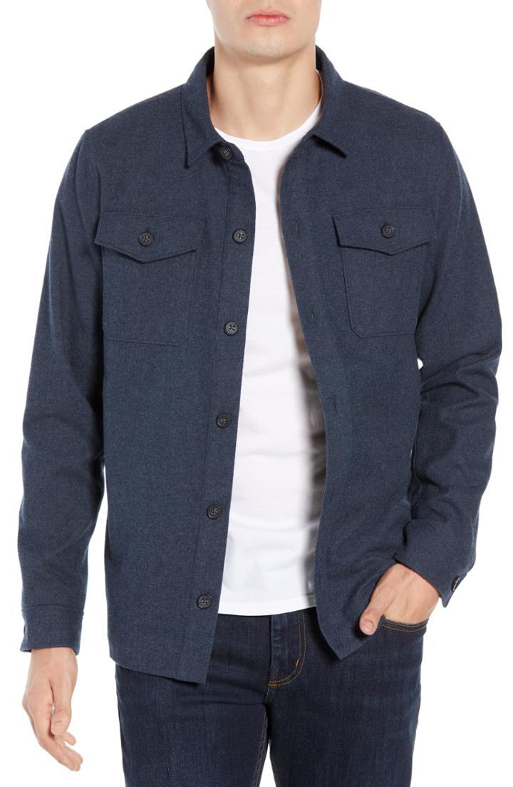 Men's Travis Mathew Match Maker Shirt Jacket