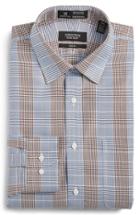 Men's Nordstrom Men's Shop Smartcare(tm) Trim Fit Graphic Check Dress Shirt