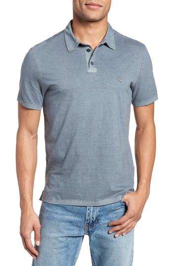Men's John Varvatos Collection Fit Polo, Size Small - Grey