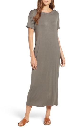 Women's Bobeau Cinched Back Maxi Dress - Green