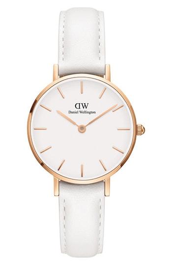 Women's Daniel Wellington Classic Bondi Leather Strap Watch, 28mm