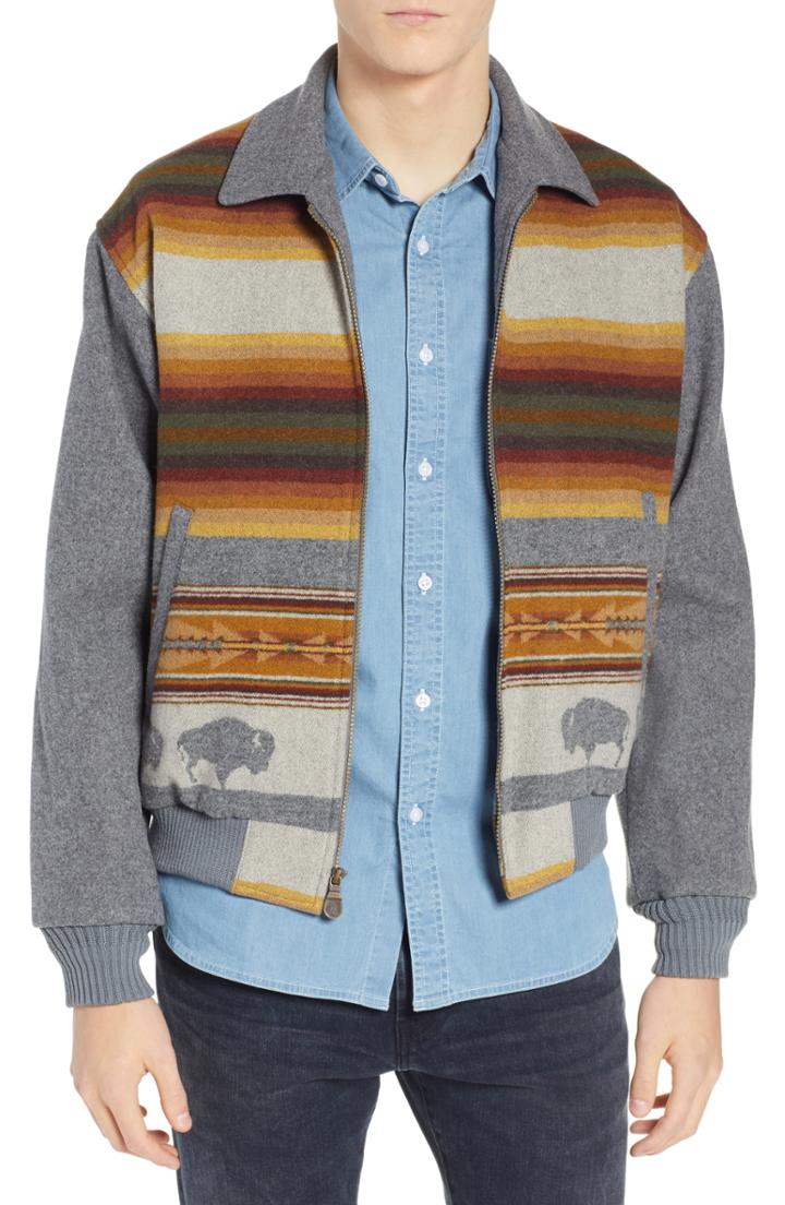 Men's Pendleton Big Horn Jacket - Grey