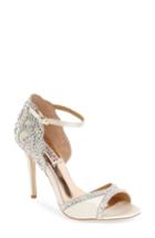 Women's Badgley Mischka 'roxy' Sandal .5 M - Ivory