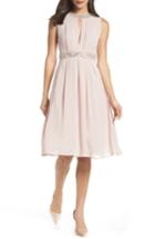 Women's Tfnc Beaded Fit & Flare Dress - Pink