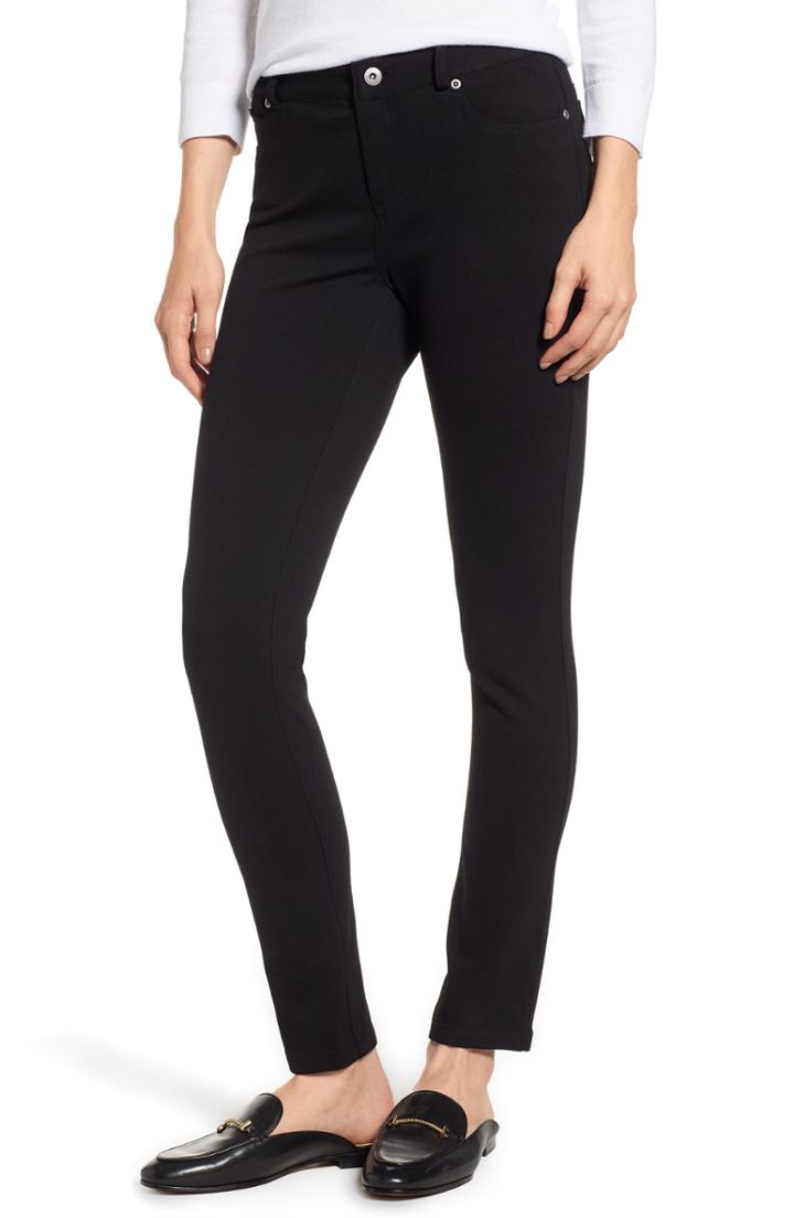 Women's Vince Camuto Skinny Ponte Pants - Black