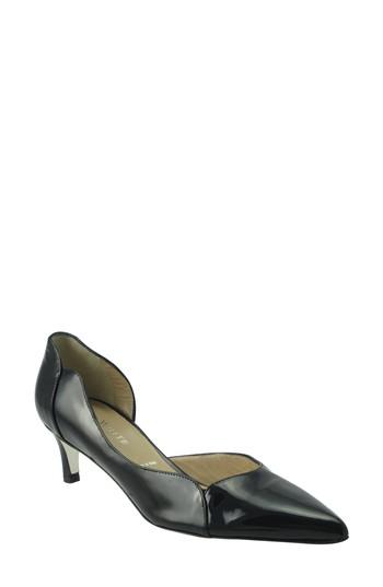 Women's Ron White Merile Half D'orsay Pump .5 Eu - Black