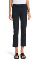 Women's Joseph Finley Crop Pants Us / 40 Fr - Blue