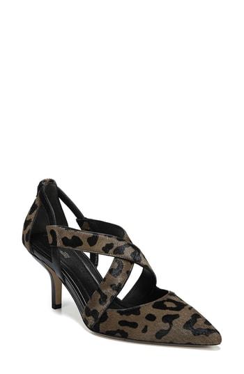 Women's Diane Von Furstenberg Martina Cross Strap Pump M - Brown