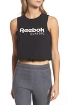 Women's Reebok Graphic Pack Crop Tank - Black